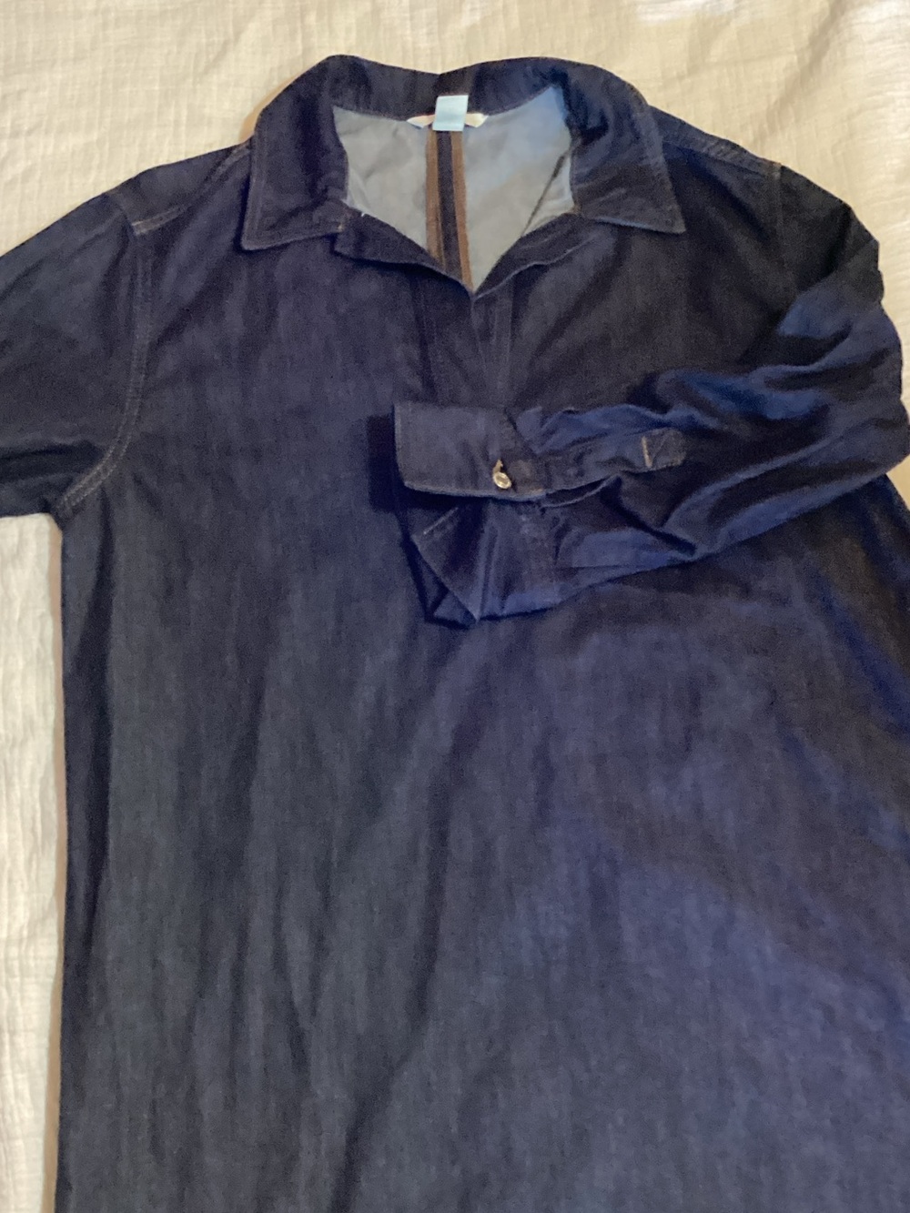 H&M Denim Dress in indigo.